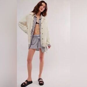 NWT Free People Lola Linen Jacket